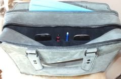 Custom Designed Briefcase Made With Horween Leather 6 small