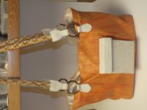 Leather Tote Fully Lined 2 small