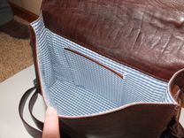 Leather Messenger Bag 3 small