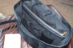 Leather Computer Tote 3 small