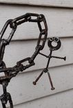 Just Hanging In There Metal Art 2 small
