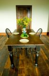 Pine Farmhouse Dining Table & Six Chairs 3 small