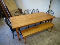 Solid Cherry Dining Table 2 small