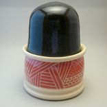 Carved Tzedakah Box 3 small