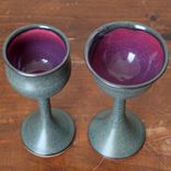 Custom Ceramic Wine Glasses, Goblets, Or Chalices For Wine Tasting, Toasts, Dining 1 small