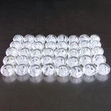 Bridal Blossom Beads Flame Worked Glass 1 small