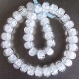 Bridal Blossom Beads Flame Worked Glass 2 small