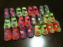 Custom Party Favors Decorations Paper Baby Shoes For Shower Or Birthday 3 small