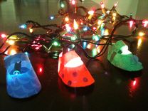 Custom Party Favors Decorations Paper Baby Shoes For Shower Or Birthday 4 small