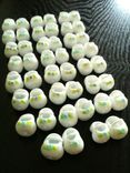Lampwork Glass Baby Shoes Beads Charms Pendants 2 small
