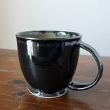Pond And Sencha Coffee Mug Tea Cup Wheel Thrown Stoneware Ceramic Pottery 2 small