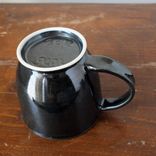 Pond And Sencha Coffee Mug Tea Cup Wheel Thrown Stoneware Ceramic Pottery 5 small