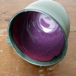 Iron Purple Coffee Mug Cup Stoneware Ceramic Pottery Wheel Thrown By Gemfox Sra Usa 3 small