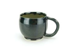 Pond And Sencha Teacup Mug Coffee Cup Wheel Thrown Ceramic Pottery By Gemfox Sra Usa 1 small