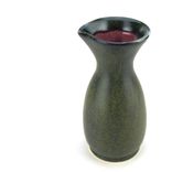 Iron Purple Sake Bottle Tokkuri Wheel Thrown Ceramic Pottery By Gemfox Sra Usa 2 small