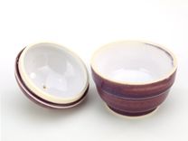 Berry Purple Lidded Jar Wheel Thrown Ceramic Stoneware Pottery By Gemfox Sra Usa 3 small