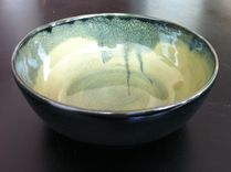 Gemfox Pond And Sencha Ceramic Bowl Wheel Thrown Stoneware Pottery Sra Usa 3 small