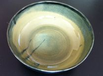 Gemfox Pond And Sencha Ceramic Bowl Wheel Thrown Stoneware Pottery Sra Usa 4 small