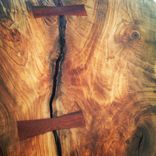 Butternut Driftwood Slab Coffee And Side Tables 3 small