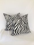 Zebra Print Cotton Pillow Cover 2 small