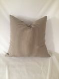 Tan And Brown Striped Pillow Cover 1 small