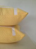 Baby Yellow With Ribbon Embellishment Pillow Cover 3 small