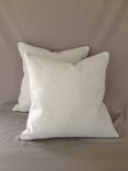 Mint And Ivory Woven Cotton Pillow Cover 2 small