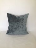 Foggy Blue/Teal Velvet Pillow Cover 1 small