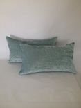 Sea-Foam Silky Velvet Pillow Cover 2 small
