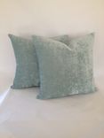 Sea-Foam Silky Velvet Pillow Cover 2 small