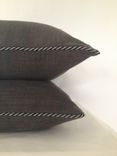 Black Linen Pillow Cover 1 small