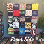 5x5, 25 T-Shirts, Custom Made T-Shirt Blanket 1 small