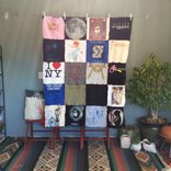4' X 5', 20 T-Shirt  Custom Blanket 1 small