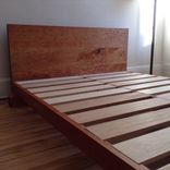 Solid Cherry Bed - Hand Cut Joinery 1 small