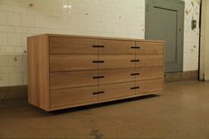 Stunning Solid White Oak Dresser 4 small