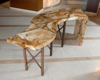 Bar/Display Table, Natural Stone 5 small
