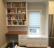 Built-In Shelving, Desk, Window Seat 1 small