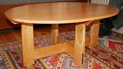 Double Ellipse Coffee Table 1 small