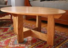 Double Ellipse Coffee Table 2 small