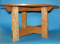 Double Ellipse Coffee Table 4 small