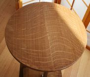 Limbert Tabourette (Side Table) In White Oak 2 small