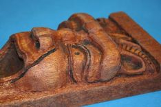 Hand Carved Gargoyle #1 3 small