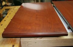 Federal Style Large Cherry Dining Table 14 small