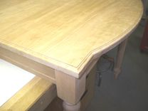 Federal Style Large Cherry Dining Table 8 small