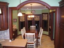 Federal Style Large Cherry Dining Table 5 small