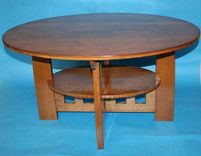 Limbert Style Coffee Table (Arts And Crafts) 1 small