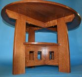 Limbert Style Coffee Table (Arts And Crafts) 2 small