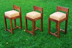 Upholstered Counter Stools 2 small
