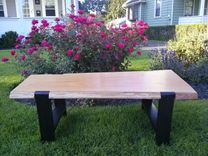 Live Edge Slab Coffee Table 2 small