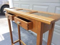 Fumed Hall Table 1 small